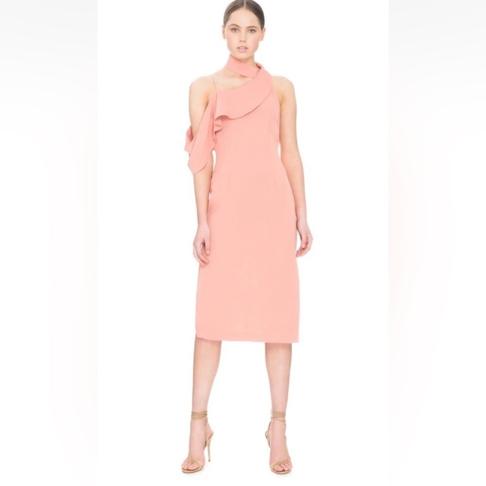 KEEPSAKE the Label Halter Midi Dress in dirty Pink size S - Picture 2 of 8